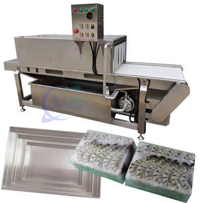 Bom preço Instalação de transformação de frutos do mar, peixes e camarões Máquina de descongelação rápida de placas de divisão Máquina de remoção de placas congelada on-line
