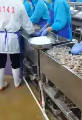 High Speed Automatic Shrimp Cutting Machine For Restaurant And Factory