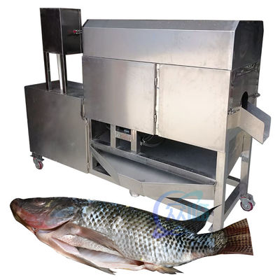 Máquina de esvaziamento de peixe 380V 50Hz Impermeável para filtragem de salmão