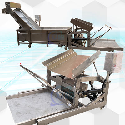 SUS304 Equipamento prático de processamento de peixe Anti-corrosião estável