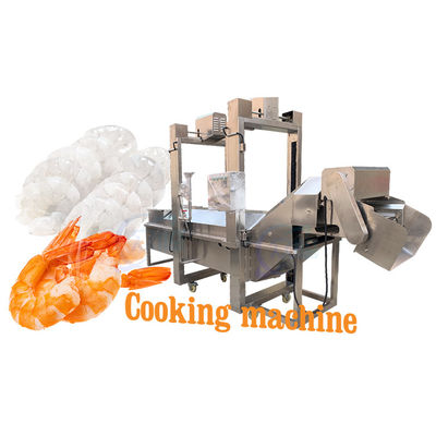 Cozinha de túneis de camarão 3P, linha de vapor de camarão prático