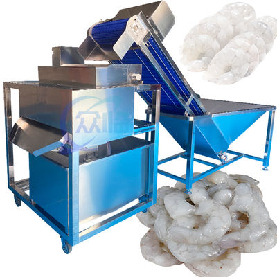 Bom preço Máquina de limpeza de camarão anti-corrosição Prática 1300x1200x1500mm on-line