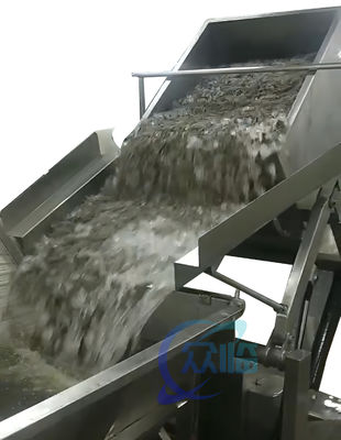 Máquina prática de processamento de camarão de 2200W com elevação elétrica