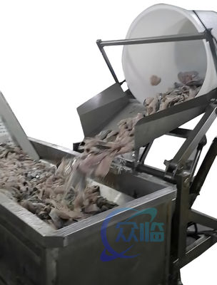 Unidade de processamento de peixe de 2,2 kW, Equipamento industrial de processamento de salmão