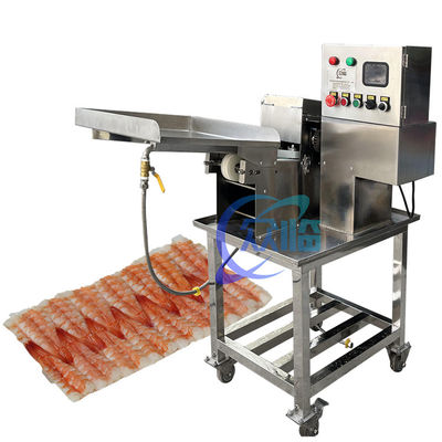 Bom preço 0.4KW Sushi camarão máquina de corte 60-80pcs/min Alta precisão on-line