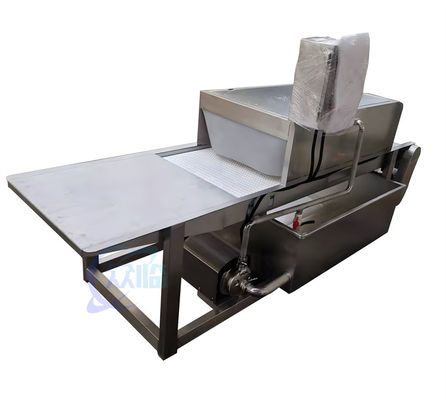 Bom preço 500-600 kg/h Máquina de processamento de camarão Material 304 de aço inoxidável on-line