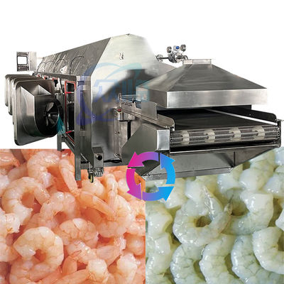 Bom preço Máquina de cozinhar camarão multifuncional Anti-corrosião automática on-line