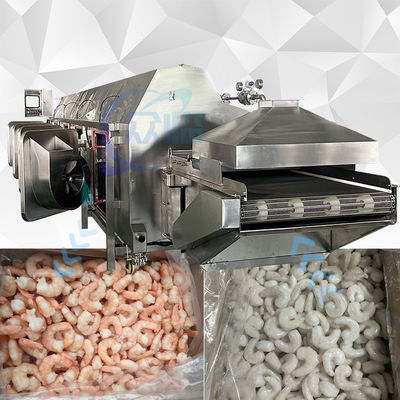 Máquina de vapor de camarão anti-erosão 380V multifunção 1300KG