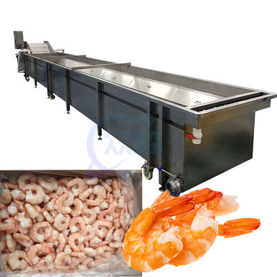 Bom preço Máquina de processamento industrial de camarão 2280W Prática para refrigeração de frutos do mar on-line