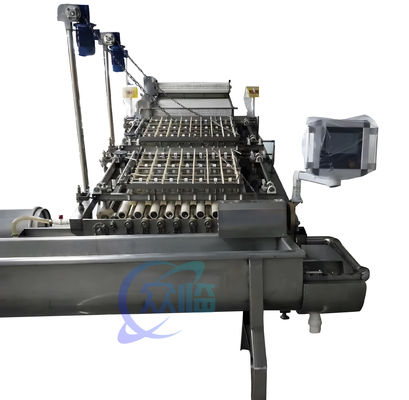 Máquina de descascar camarão multiuso PLC Material de aço inoxidável 304