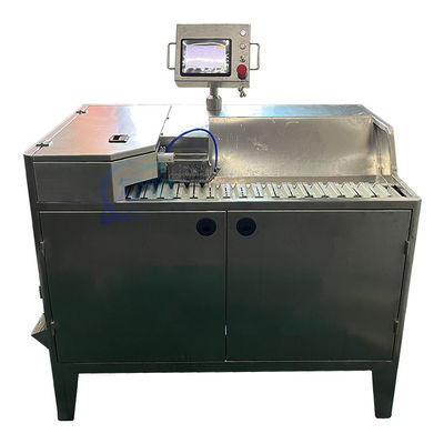 Máquina de descascar camarão de restaurante Controle remoto 220V 70pcs/min