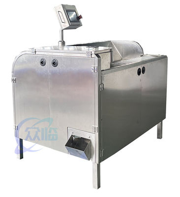 Bom preço 1.5KW Máquina prática de descascar camarão Material de aço inoxidável on-line