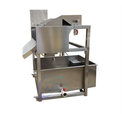 Bom preço Máquina de limpeza de carne de camarão durável, Máquina de separação de impurezas de camarão à prova d' água on-line