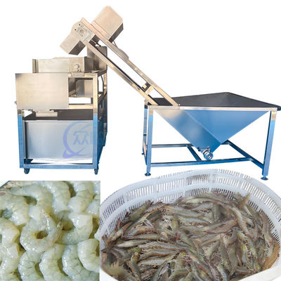 Máquina de limpeza de lulas de frutos do mar 380V