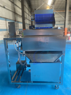 1500W Equipamento estável de planta de processamento de peixe, separador industrial de bigodes de camarão