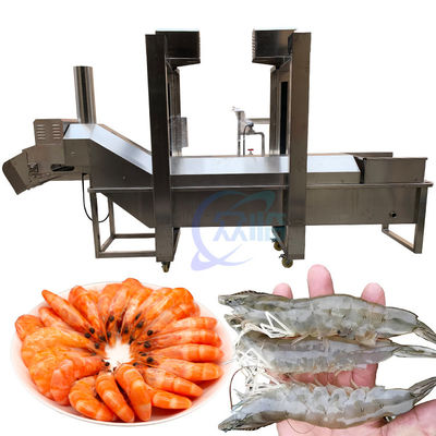 Máquina de cozinhar camarão industrial Durável 3.7KW Para processamento