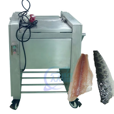 Máquina de esfoliação de pele de peixe de aço inoxidável, Esfolador automático prático de peixe-gato