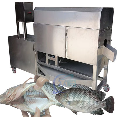 Bom preço Tilapia comercial Remover viscera de peixe máquina de descascagem estável anti-erosão on-line