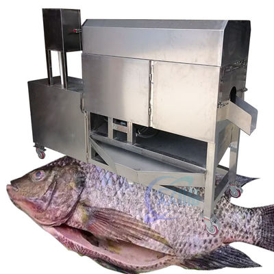 Máquina durável de 1.5KW para esvaziar peixes multifuncional com lâmina afiada