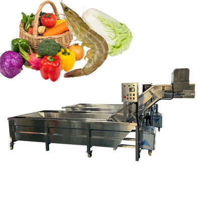 Bom preço 2Máquina de lavar peixe industrial de 2 kW Prática para frutas e vegetais on-line