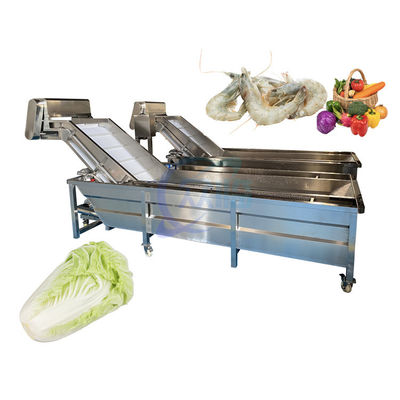 Máquina de limpeza de peixe estável, resistente ao desgaste máquina automática de lavar legumes