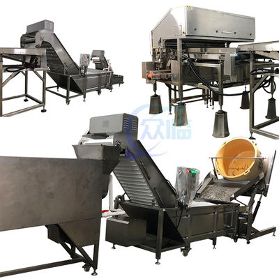 Máquina de filtragem de camarão estável de 50 Hz, Máquina de corte de camarão de aço inoxidável