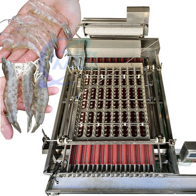 Máquina de descascar camarão de aço inoxidável Multiscene para industrial