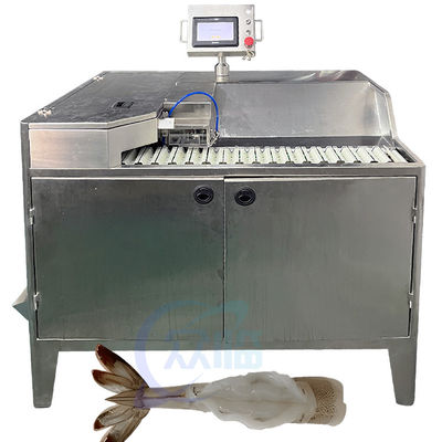 Camarão eficiente de descascamento e de estripação Shell Separator do camarão totalmente automático da máquina