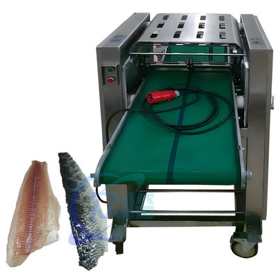 Máquina de descascar pele de lula de tilapia Máquina automática de descascar pele de peixe pequeno de aço inoxidável