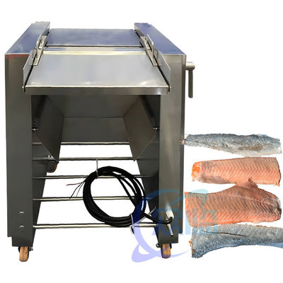 Bom preço Fabrica venda direta Máquina de descascar de aço inoxidável de alta qualidade Adequado para todos os tipos de peixe Equipamento de produtos aquáticos on-line