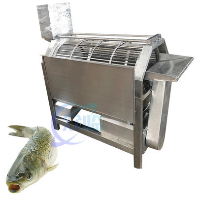 Máquina automática de descascar peixe, máquina de lavar pele de peixe, máquina de descascar tambor
