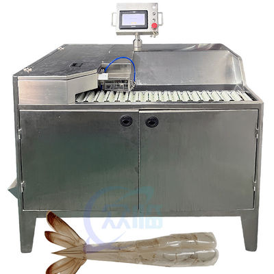 Bom preço Linha de produção de processamento de camarão máquina automática de pele de camarão máquina tudo em um on-line