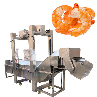 Bom preço Caldeira de processamento de camarão de sushi Máquina de produção de camarão de sushi Máquina de camarão de sushi Máquina de forno a vapor on-line