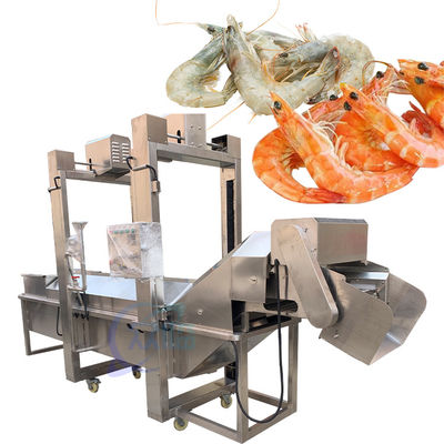Linha de produção de camarão para processamento de camarão de sushi