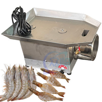 Máquinas para descascar camarões Camarões cortados, descascados, viscerais, máquinas para processar camarões sushi