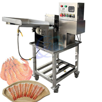 Bom preço cortador da barriga do camarão do sushi da máquina de 60-80pcs/Min Cooked Shrimp Sushi Cutting on-line
