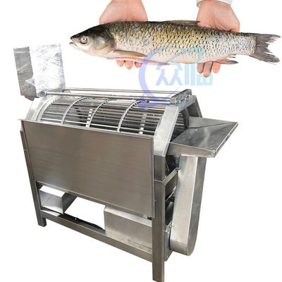 Equipamento de processamento de peixe de aço inoxidável Máquina de raspagem de escamas de peixe Equipamento de corte de escamas de peixe