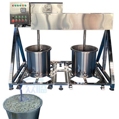 Misturador de frutos do mar Processamento de peixes e camarões Produção de camarões Misturador de imersão Especial para fábricas de processamento de camarões