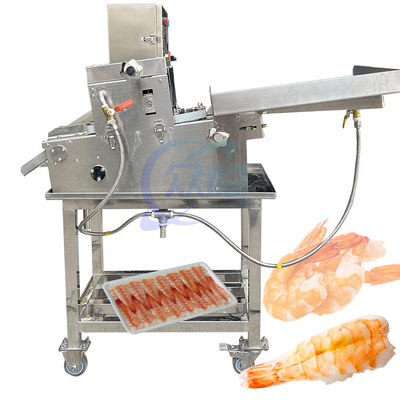 Bom preço Cortador semiautomático do camarão do cortador da barriga do camarão do sushi da máquina de corte do camarão on-line