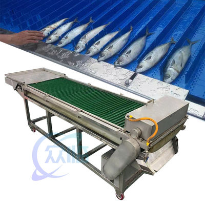 Bom preço Máquina de cortar em pedaços para processamento de peixe máquina elétrica de descabeçamento on-line