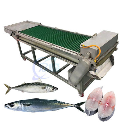 Bom preço Máquina de corte de cavala Máquina de corte de cavala linha de produção profissional de processamento de peixe em aço inoxidável on-line