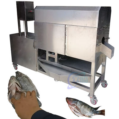 Bom preço Máquina de limpeza de barriga e costas de peixes, máquina de corte e limpeza de peixes on-line