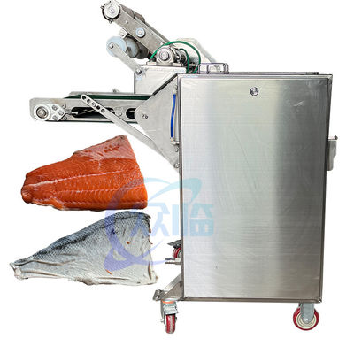 Bom preço Máquina semiautomática de descascar peixes Máquina de descascar lula e tilapia Máquina de lavar e processar peixes Máquina de descascar peixes on-line