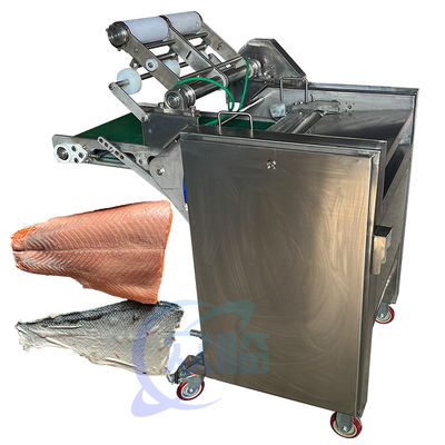 Máquina de descascar lula de tilapia Máquina de descascar tilapia de aço inoxidável Máquina de descascar
