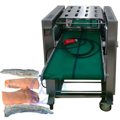 Equipamento de processamento de peixe Máquina automática de descascar de aço inoxidável Calvário Tilapia Máquina de descascar e lavar