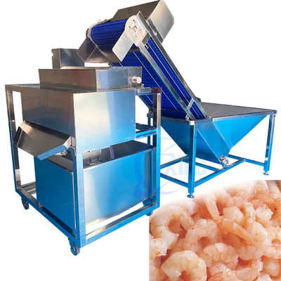 Bom preço Máquina de filtragem e limpeza de pelos de camarão Máquina de triagem e limpeza de pelos de camarão on-line