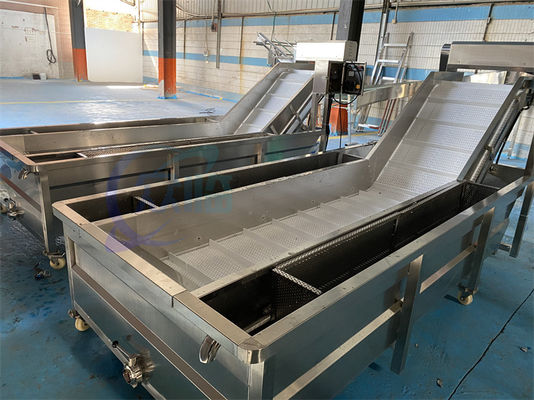 Bom preço Máquina de limpeza de caranguejos de frutas e vegetais totalmente automática on-line