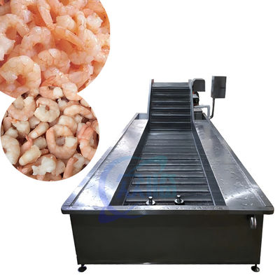 Bom preço Refrigerador de camarão máquina de elevação de limpeza de alta pressão máquina de arrefecimento de camarão camarão cozido refrigerador rápido on-line