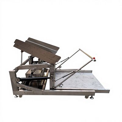 Bom preço Tanque de levantamento automático de matérias-primas de grande capacidade, máquina de giro automático de alta estabilidade, 2.2kw on-line
