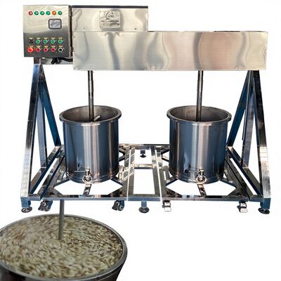 Bom preço Máquina de remoção de frutos do mar de aço inoxidável Máquina de mistura de frutos do mar de alta estabilidade de mistura automática de alimentos 1,1KW on-line